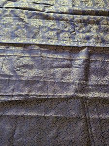 New Royal Blue Banarsi Silk Saree