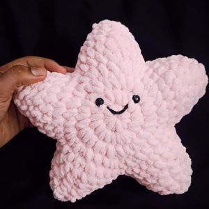 Handmade Crochet Star Plushie