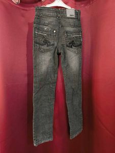 🩶 BOYS Grey Denim Jeans 👖
