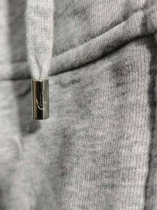 Lacoste Grey Zip-Up Hoodie