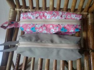 Cute Floral &amp; Plain Pouches