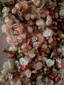 HANDMADE SATIN FLOWERS FOR SALE!!