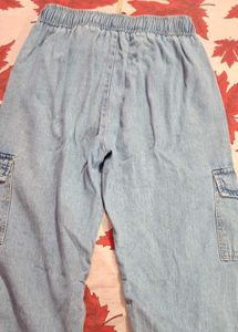 Denim Relaxed Fit Jeans/joggers