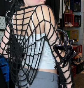 Spiderweb Knit Top