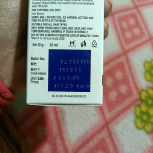 Parachute Prohair 30 Day Serum