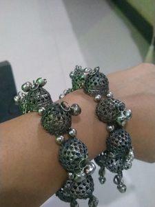 Set Of Oxidised Bangle