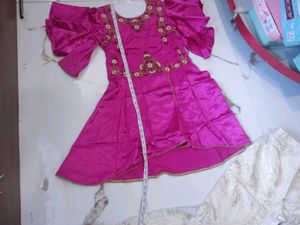 Stunning Pink Kurta with Palazzo Set