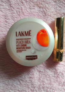 Lakme Peach Milk Creme Non-comedogenic With Gift❤️