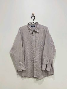 Classic Striped Button-Down Shirt