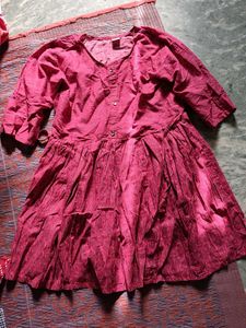 Two Beautiful Pink Floral Kurta