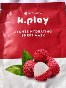 MyGlamm K.play Lychee Sheet Mask