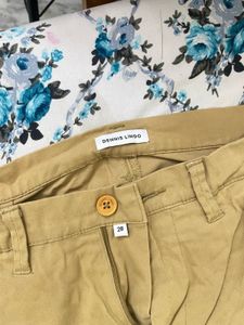 Khaki Utility Cargo Pants