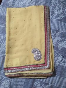 Yellow Saree