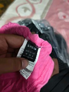 30279. Hot Pink Textured Bandeau Top