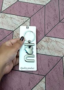 I Love U Keychain