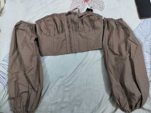 SHEIN Beige Cargo top