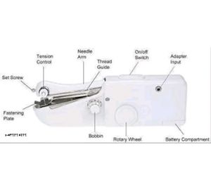Vintage Handheld Sewing Machine