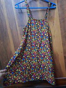 Colorful Floral Print Sundress