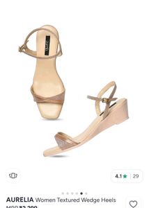 Aurelia Women's Rose Gold Wedges 39