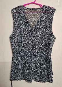 mesh sleeveless top