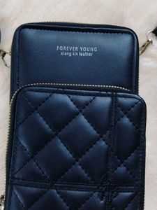 Forever Young Quilted Clutch sling