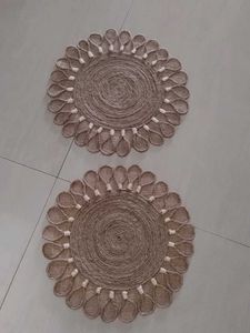 Handmade Jute Doilies Set