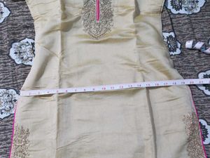 Chanderi Festive Kurta