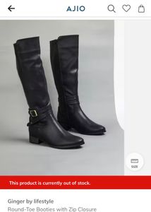 Classic Black Knee-High Boots