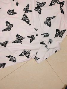 Butterfly Print Top