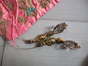 EMBROIDERED LAHANGA SET