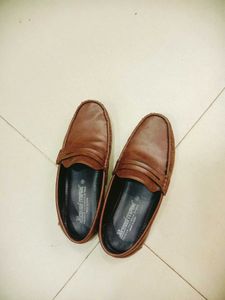 Brown Penny Loafers - Men's Size [Enter 7.5/