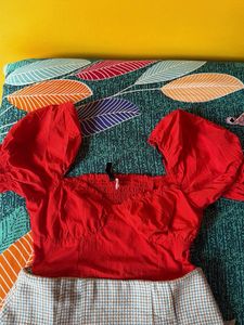 Top and Skirt
