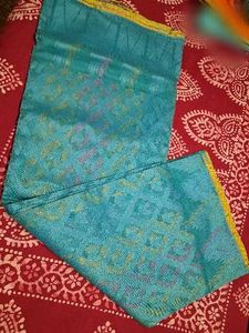 Beautiful Teal Saree