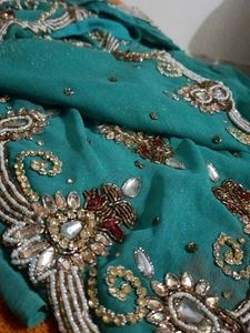 Beautiful Heavy Work Saree