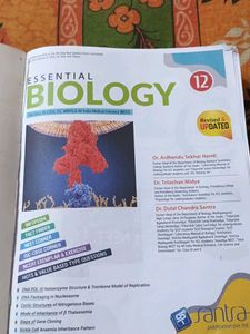 Essential Biology Book for Class 12