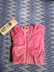 💥Cozy Pink Velvet Zip-Up Hoodie🎀💥