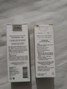 d'Alba UV Essence Sun Cream &amp; Mixsoon Essenc