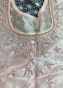 Indo Western Lehnga Double Choli Set