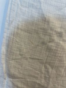 Freesize White Linen Blend Pants