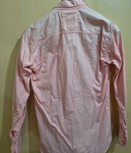 Chic peach Button-Up Shirt💗