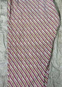Floral Print Kurta with Striped Palazzo Set