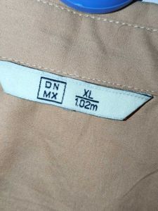 Tan Oversized Shirt