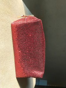 Colorbar Glitter Pouch Red Brand New