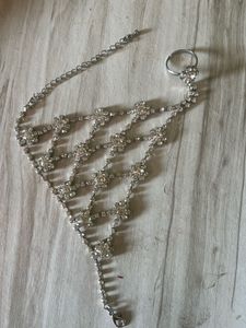Sparkling Rhinestone Hand Chain Bracelet
