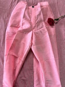 Elegant Pink Kurta Set with Trousers
