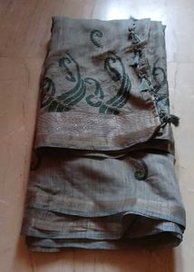 Elegant Grey Saree