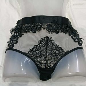 Black Lace🪔 Trimmed Panties