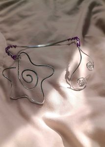 y2k star whimsy neckpiece