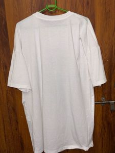 SHEIN White Graphic Print T-Shirt