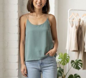 Teal Camisole Top